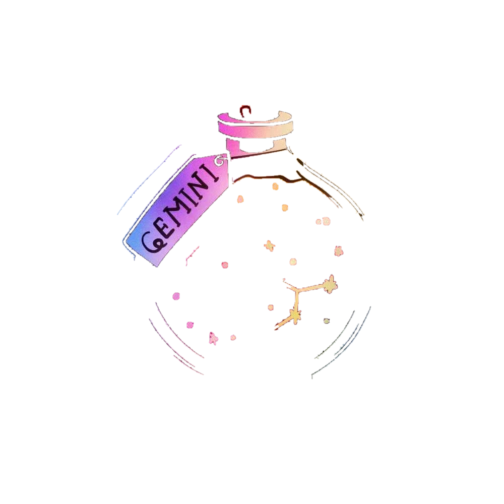 Gemini Holographic Stickers